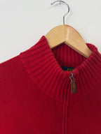 Polo Ralph Lauren Quarter Zip Jumper – Red (Size Men’s UK M)