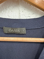 Oasis Purple Floral cardigan UK S