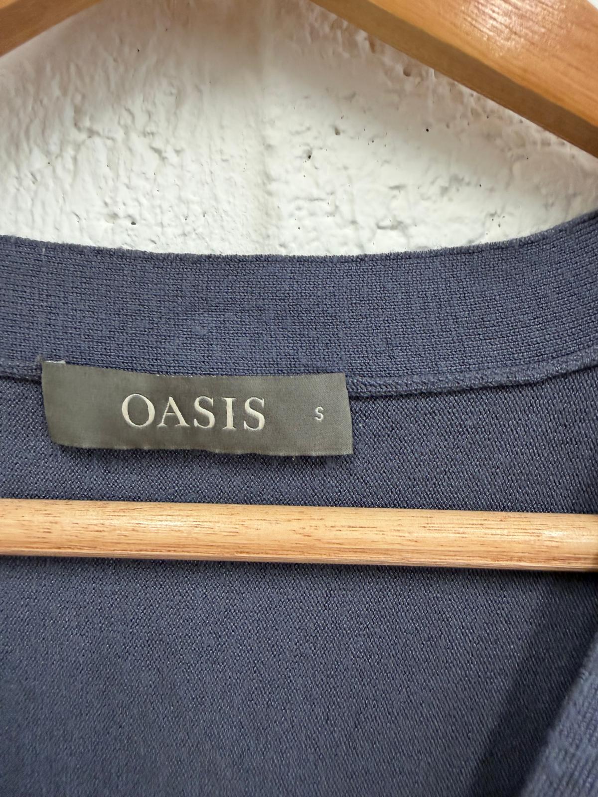 Oasis Purple Floral cardigan UK S