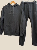 Gym King Black Two Piece Tracksuit UK S