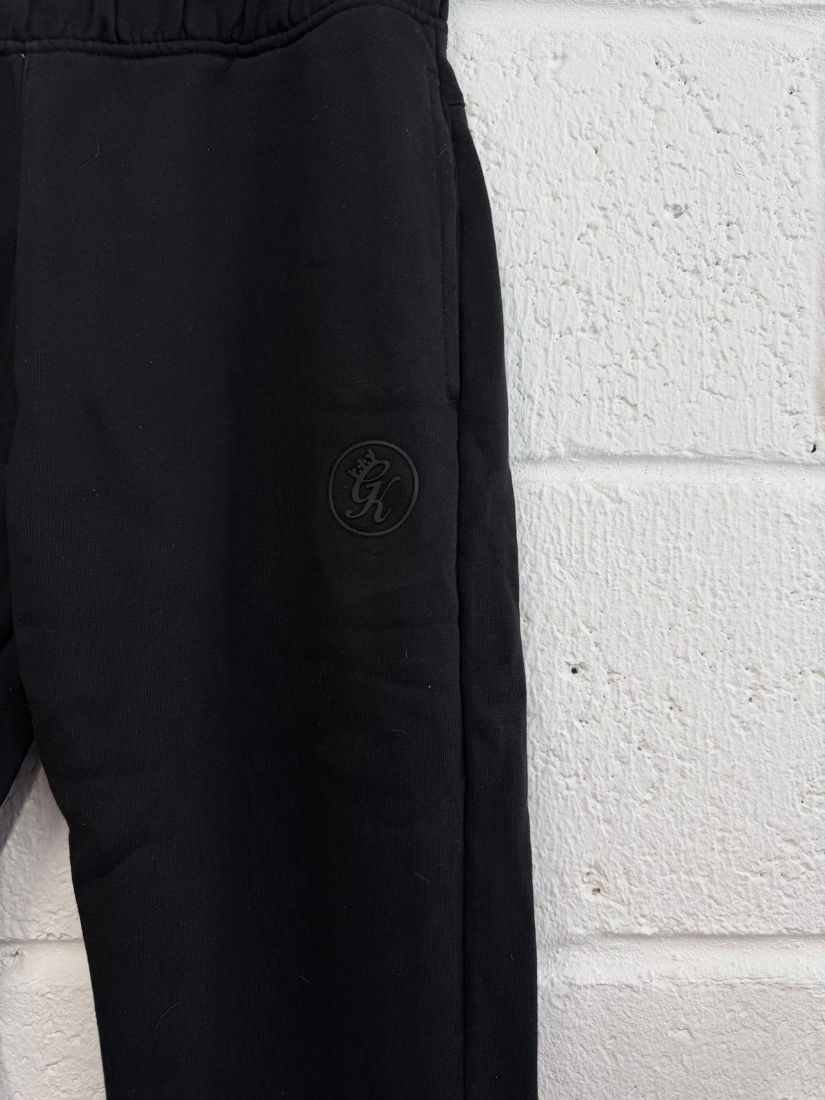 Gym King Black Two Piece Tracksuit UK S