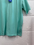 Adidas Turquoise Short Sleeve Activewear Top UK XS