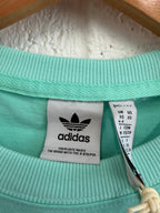 Adidas Turquoise Short Sleeve Activewear Top UK XS