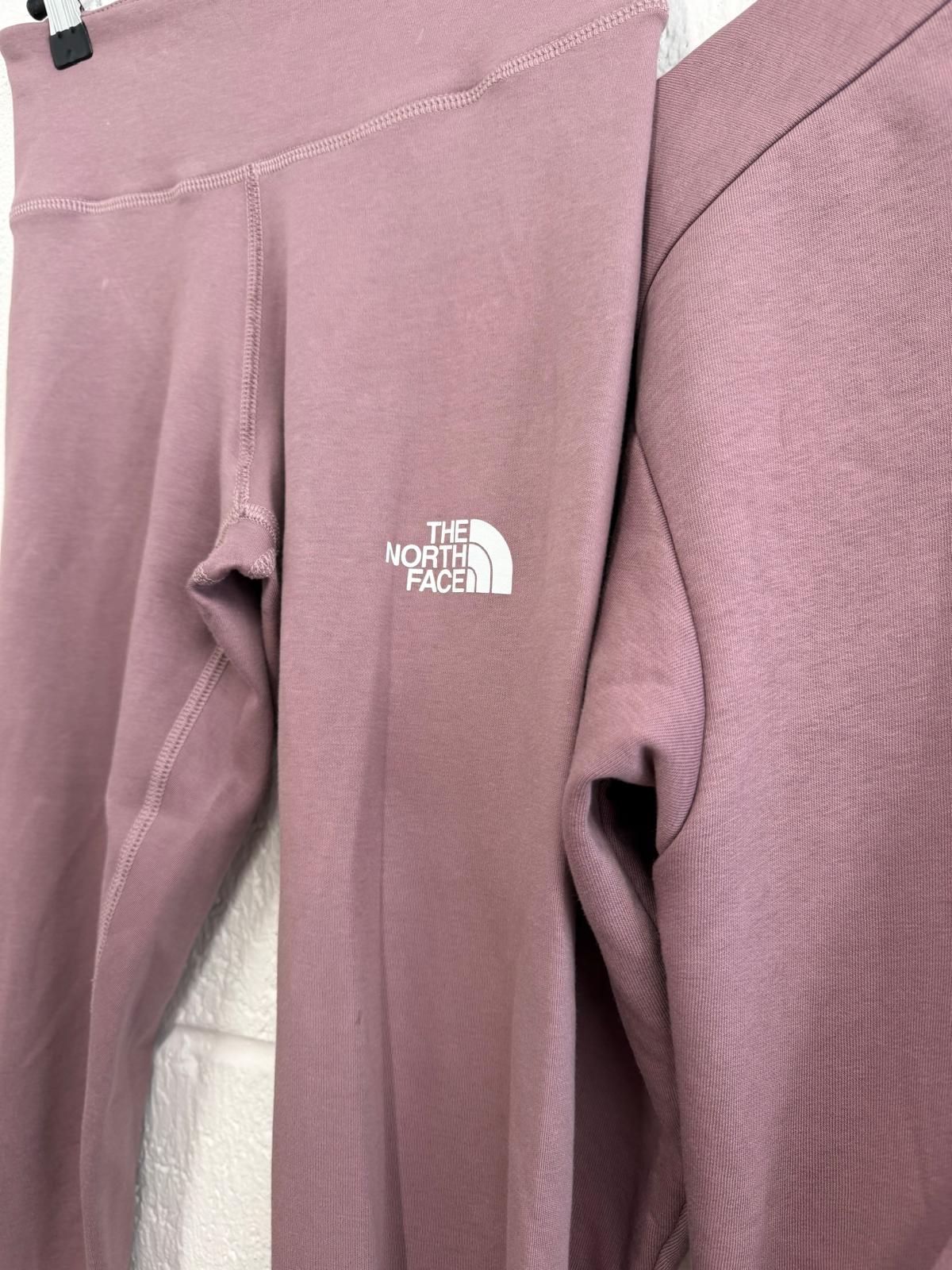 The North Face Mauve/Purple Tracksuit Leggings & Hoodie UK S